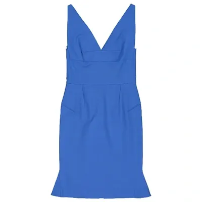 Pre-owned Roland Mouret Mid-length Dress In Blue