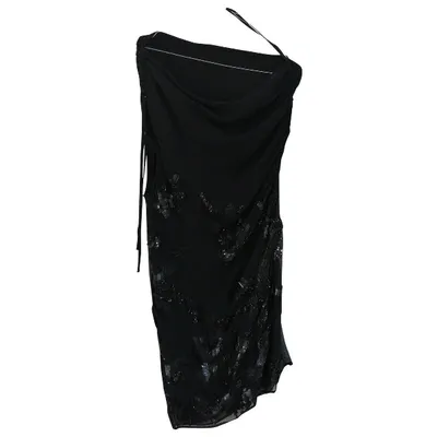 Pre-owned Allsaints Dress In Black