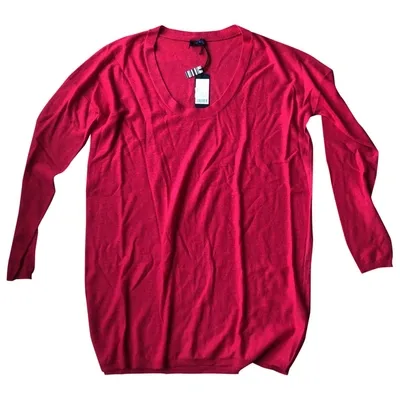 Pre-owned Joseph Cashmere Jumper In Red