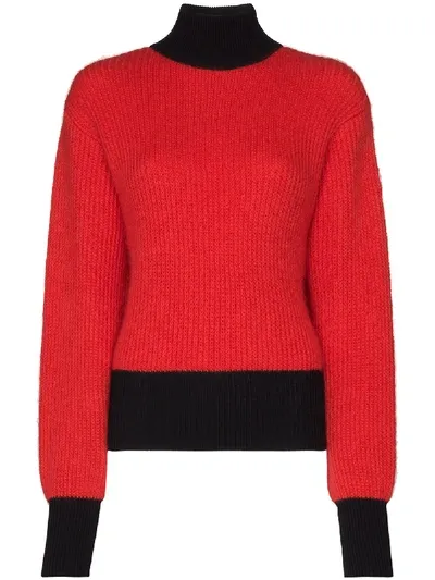 Fusalp Muzelle Turtleneck Jumper In Red