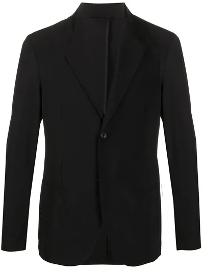 Hydrogen Two Button Blazer In Black