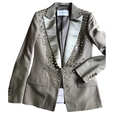 Pre-owned Viktor & Rolf Wool Blazer In Beige