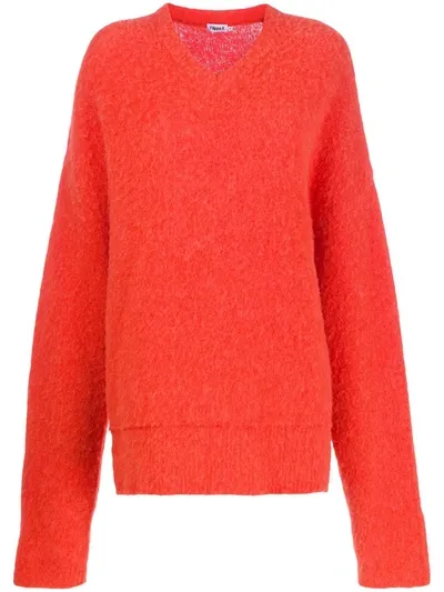 Filippa K Laurel Oversized Jumper In Orange