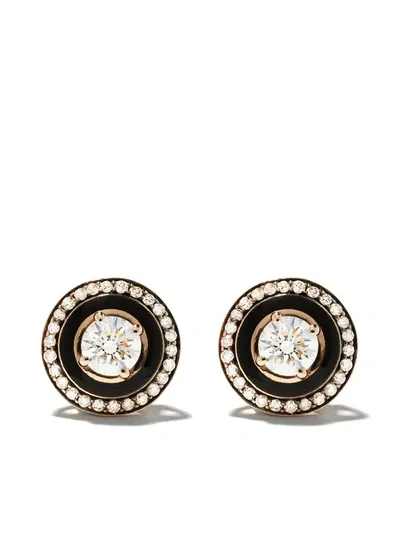 Selim Mouzannar 18kt Rose Gold Diamond Mina Earrings