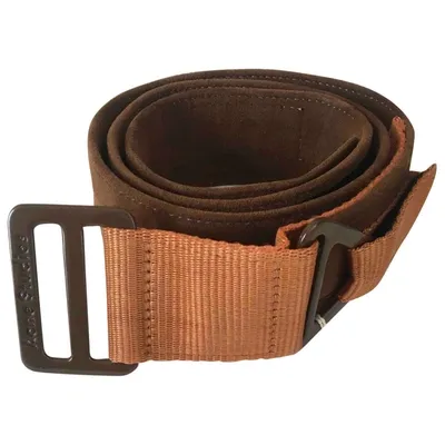 Pre-owned Acne Studios Cloth Belt In Brown