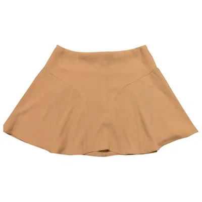 Pre-owned Joseph Mini Skirt In Pink