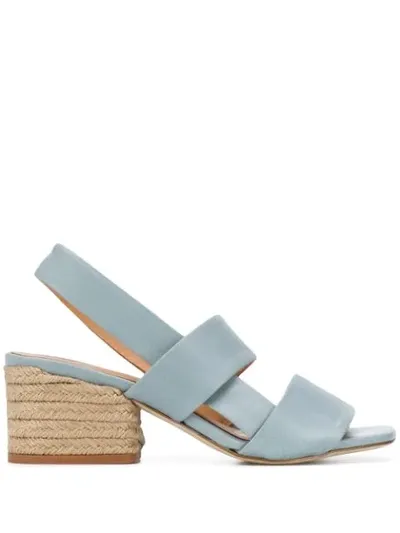 Paloma Barceló Cadie Slingback Sandals In Blue