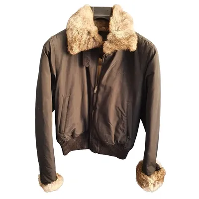 Pre-owned Woolrich Jacket In Brown