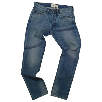 Pre-owned Marc By Marc Jacobs Straight Jeans In Blue