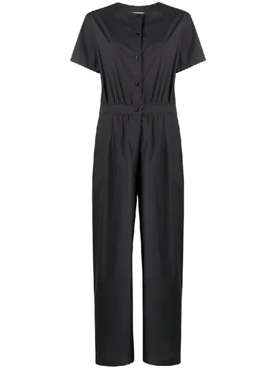 Woolrich Black Cotton Jumpsuit