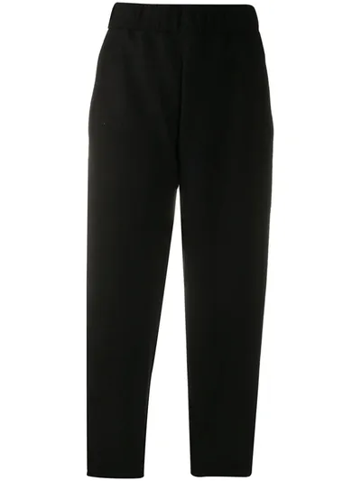 Barena Venezia High-waisted Cropped Trousers In Black