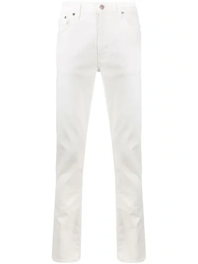 Nudie Jeans Lean Dean Jeans In White