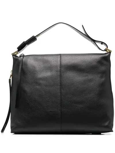 Allsaints Lawrence Square Backpack In Black