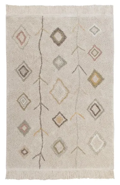 Lorena Canals Kids' Kaarol Rug In Natural/ivory