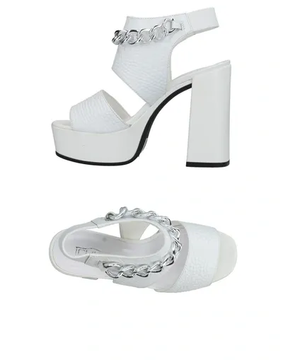 Cult Sandals In White