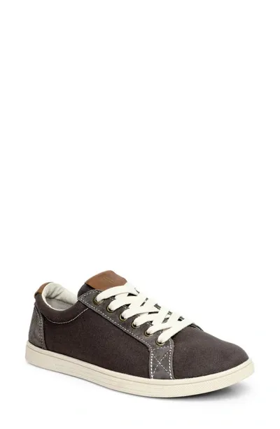 Revitalign Avalon Orthotic Canvas Sneaker In Mushroom