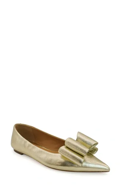 Zigi Bibiana Flat In Gold