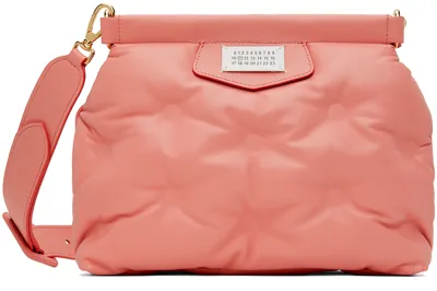 Maison Margiela Small Glam Slam Shoulder Bag In Pink