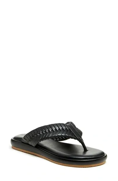 Kelsi Dagger Brooklyn Tidal Flip Flop In Black