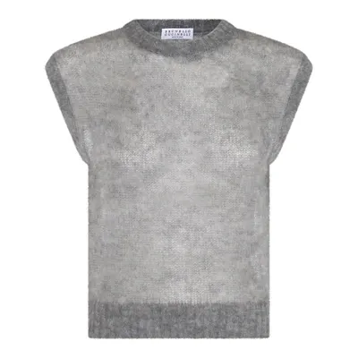 Brunello Cucinelli Sweaters In Grey