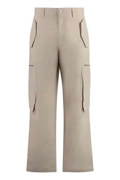 Represent Workshop Cotton Cargo-trousers In Beige