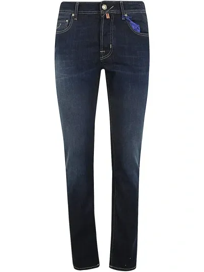 Jacob Cohen Bard Slim Fit Five Pockets Denim Clothing In Blue