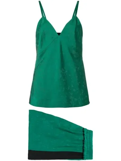 Haider Ackermann V-neck Camisole In Green