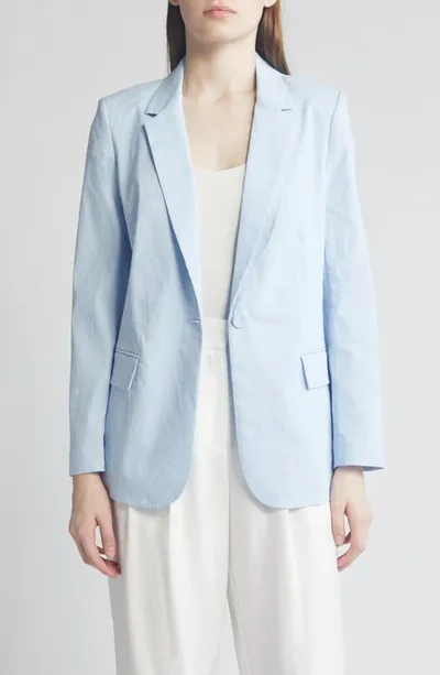 Kobi Halperin Bria Linen Blend Blazer In Chambre