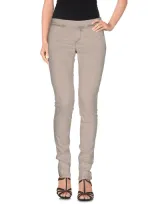 Manila Grace Denim Pants In Grey