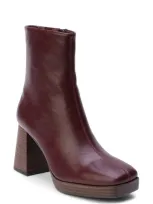 Coconuts By Matisse Duke Platform Bootie In Bordeaux