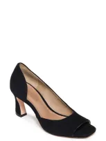 Bernardo Footwear Nieve Half D'orsay Pump In Black