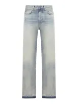 Amiri Released Hem Straight Jean In Blue