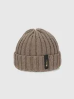 Borsalino Hill Beanie Cashmere In Brown