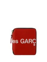 Comme Des Garçons Wallets In Red