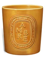 Diptyque Ambre (amber) Extralarge Scented Candle In Gold