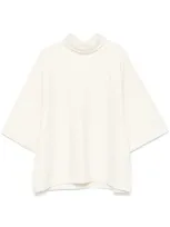 Fear Of God Fine-knit High-neck Top In White