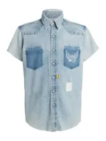 Gallery Dept. Denim Jesse Shirt In Blue