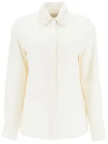 Golden Goose Women's Jacquard Shirt With In White