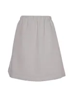 Hache Elastic Skirt In Gray