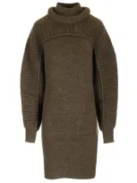 Isabel Marant Hilda Short Dress In Green