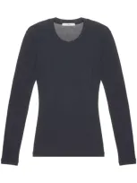 Lemaire Long-sleeve T-shirt In Blue