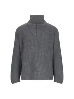 Maison Margiela Sweaters In Grey