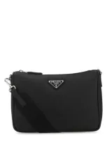 Prada Black Leather Crossbody Bag