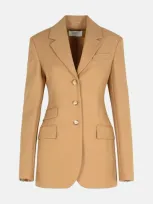 Sportmax 'opice' Brown Virgin Wool Blazer