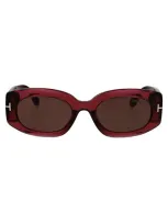 Tom Ford Sunglasses In Crystal Purple