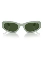 Vogue 54mm Cat Eye Sunglasses In Green