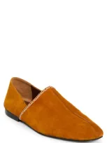 Wales Bonner Babush Convertible Heel Loafer In Tan