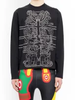 Walter Van Beirendonck Rhinestone-embellished Cotton T-shirt In Black